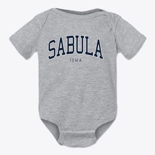 Sabula Iowa Traditional Baby Onesie