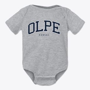 Olpe Kansas Traditional Baby Onesie