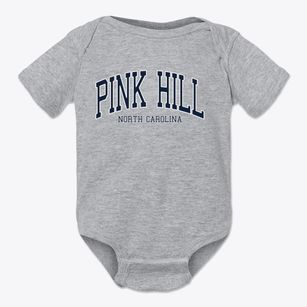Pink Hill North Carolina Traditional Baby Onesie