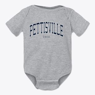 Pettisville Ohio Traditional Baby Onesie