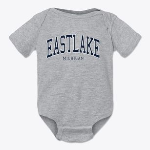 Eastlake Michigan Traditional Baby Onesie