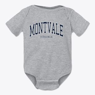 Montvale Virginia Traditional Baby Onesie