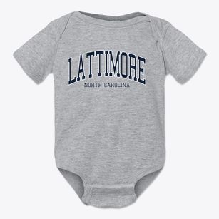Lattimore North Carolina Traditional Baby Onesie