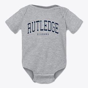 Rutledge Alabama Traditional Baby Onesie