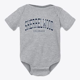 Sherrelwood Colorado Traditional Baby Onesie