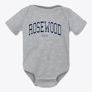 Rosewood Ohio Traditional Baby Onesie