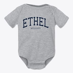 Ethel Mississippi Traditional Baby Onesie