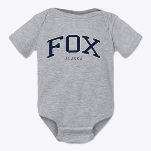 Fox Alaska Traditional Baby Onesie