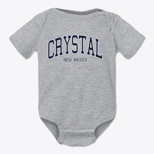 Crystal New Mexico Traditional Baby Onesie
