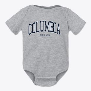 Columbia Louisiana Traditional Baby Onesie