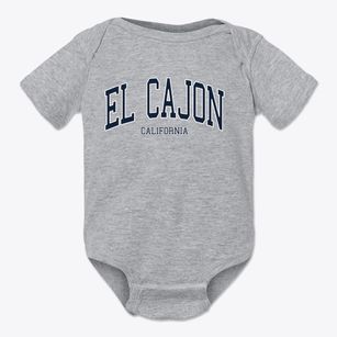 El Cajon California Traditional Baby Onesie