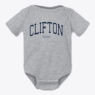 Clifton Idaho Traditional Baby Onesie