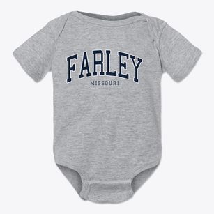 Farley Missouri Traditional Baby Onesie