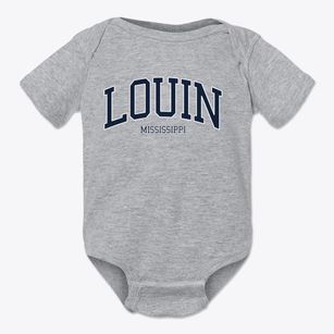 Louin Mississippi Traditional Baby Onesie