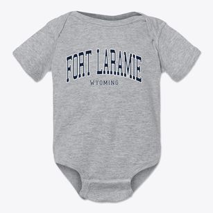 Fort Laramie Wyoming Traditional Baby Onesie