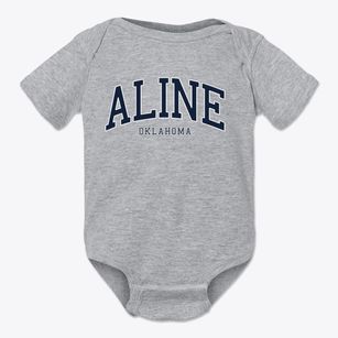 Aline Oklahoma Traditional Baby Onesie
