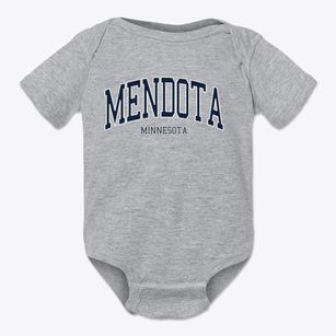 Mendota Minnesota Traditional Baby Onesie