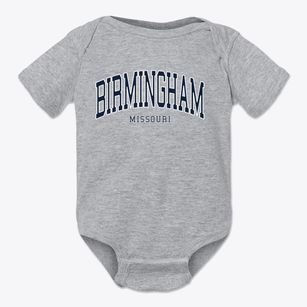 Birmingham Missouri Traditional Baby Onesie