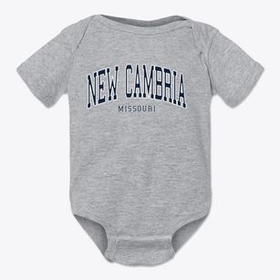 New Cambria Missouri Traditional Baby Onesie