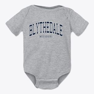 Blythedale Missouri Traditional Baby Onesie