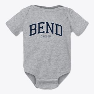 Bend Oregon Traditional Baby Onesie