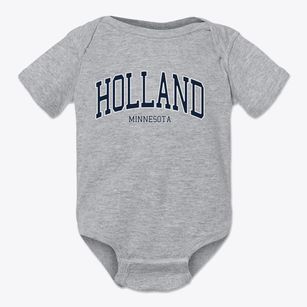 Holland Minnesota Traditional Baby Onesie