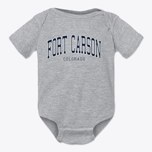 Fort Carson Colorado Traditional Baby Onesie