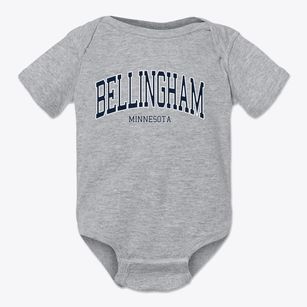 Bellingham Minnesota Traditional Baby Onesie