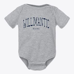 Willimantic Maine Traditional Baby Onesie