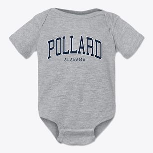 Pollard Alabama Traditional Baby Onesie