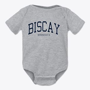 Biscay Minnesota Traditional Baby Onesie