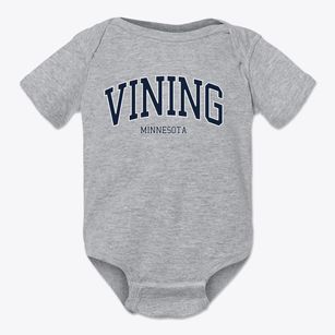 Vining Minnesota Traditional Baby Onesie