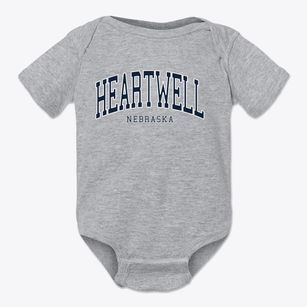 Heartwell Nebraska Traditional Baby Onesie