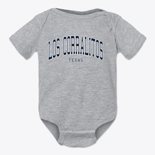 Los Corralitos Texas Traditional Baby Onesie