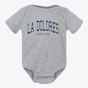 La Dolores Puerto Rico Traditional Baby Onesie