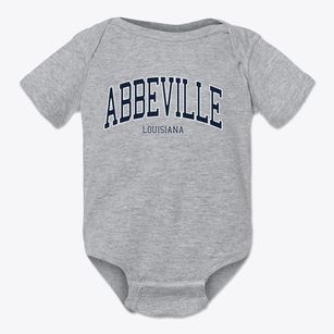 Abbeville Louisiana Traditional Baby Onesie