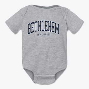 Bethlehem New Jersey Traditional Baby Onesie