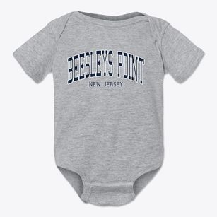 Beesleys Point New Jersey Traditional Baby Onesie