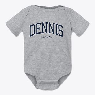 Dennis Kansas Traditional Baby Onesie