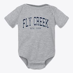 Fly Creek New York Traditional Baby Onesie