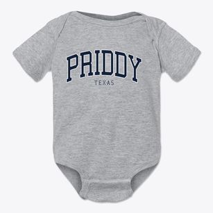 Priddy Texas Traditional Baby Onesie