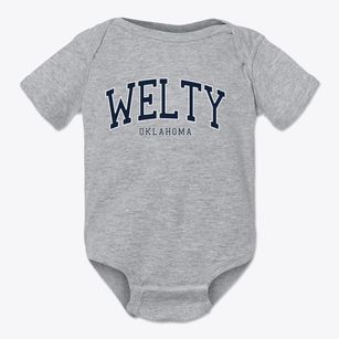 Welty Oklahoma Traditional Baby Onesie