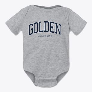 Golden Oklahoma Traditional Baby Onesie