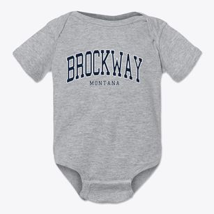 Brockway Montana Traditional Baby Onesie
