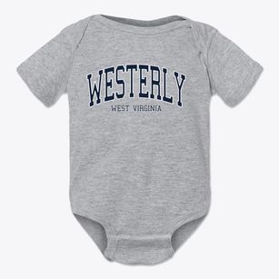 Westerly West Virginia Traditional Baby Onesie