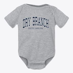 Dry Branch South Carolina Traditional Baby Onesie