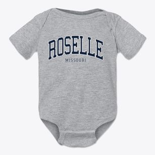 Roselle Missouri Traditional Baby Onesie