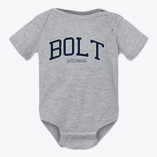 Bolt Wisconsin Traditional Baby Onesie