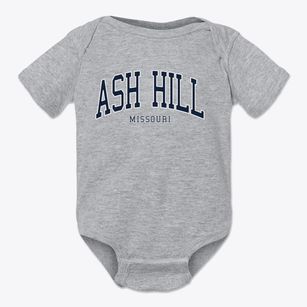 Ash Hill Missouri Traditional Baby Onesie