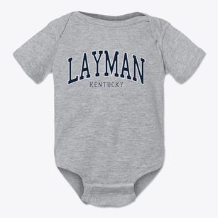 Layman Kentucky Traditional Baby Onesie